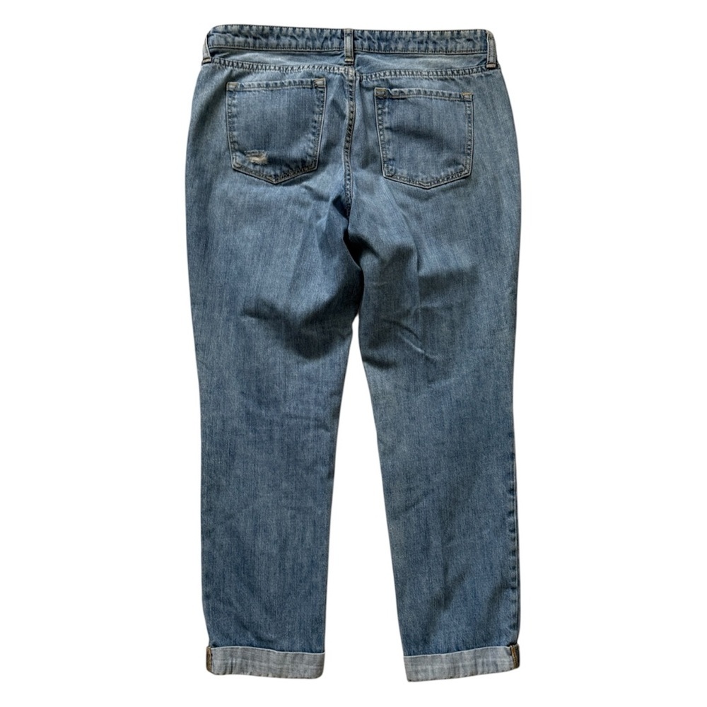 GAP Women's Distressed Sexy Boyfriend Fit Jeans‎ - Blue - Picture 2 of 4